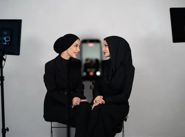 Behind the Scenes: Videoaufnahmen im Sisters Beauty Studio in Wien-Simmering
