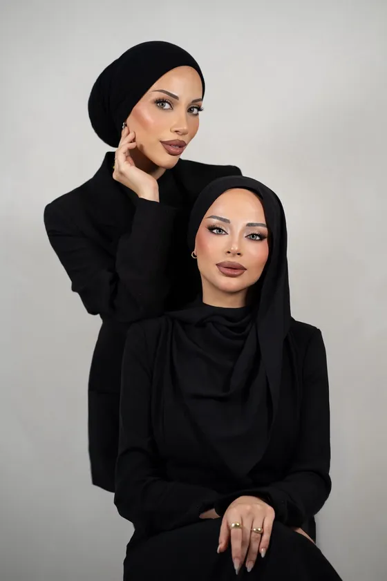 Die Hijab-Styling-Expertinnen des Sisters Beauty Studio in Wien